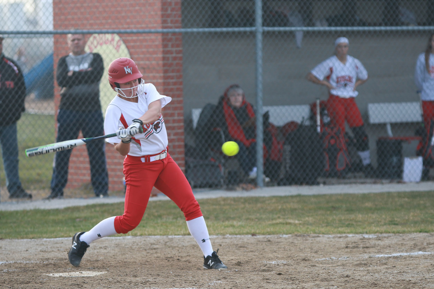 Gallery: Prep softball - Highland at Kankakee Valley